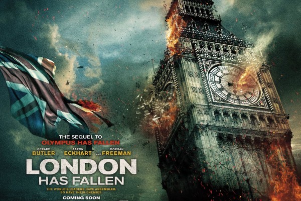 London has fallen poster
